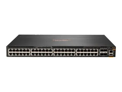 HPE JL762A#ABA Aruba 6300M 48-Ports 10/100/1000Base-T Gigabit Ethernet RJ-45 PoE+ + 4-Ports 50GBase-X 50Gigabit Ethernet SFP56 Layer 3 Managed 1U Rack-Mountable Network Switch HPE Part Number: JL762A#ABA - New