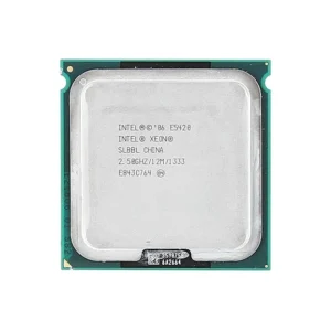 Dell JU111 2.50GHz 1333MHz FSB 12MB L2 Cache Socket LGA771 Intel Xeon E5420 Quad-Core (4 Core) Processor For PowerEdge 1950/2900/2950 Dell Part Number: JU111  - New