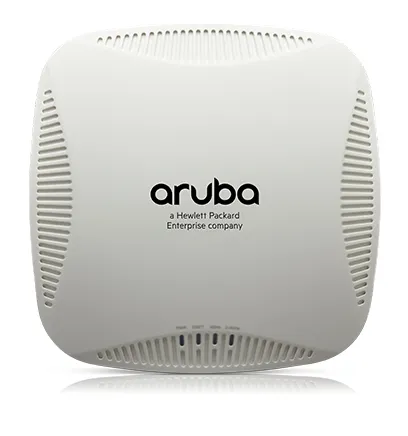 HP JW206A Aruba Instant 200 Series IAP-204 IEEE 802.11n/Ac 5GHz 867Mbit/S 1 X Port PoE 10/100/1000Base-T 2 X External Dual-Band Antennas Wireless Access Point HPE Part Number: JW206A - Refurbished