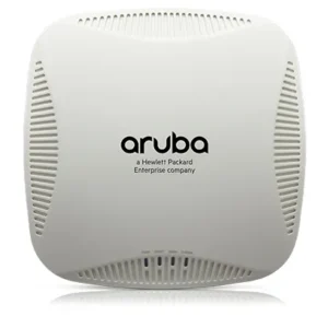 HP JW206A Aruba Instant 200 Series IAP-204 IEEE 802.11n/Ac 5GHz 867Mbit/S 1 X Port PoE 10/100/1000Base-T 2 X External Dual-Band Antennas Wireless Access Point HPE Part Number: JW206A  - New