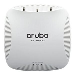 HP JW223A Aruba Instant 210 Series IAP-214 IEEE 802.11n/Ac 5GHz 1300Mbit/S 1 X Port PoE 10/100/1000Base-T External Detachable Dual-Band Antennas Wireless Access Point HP Part Number: JW223A  - Refurbished