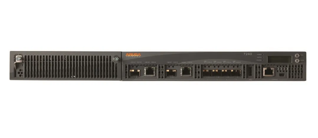 HP JW777A Aruba 7200 Series 7205 2 X Ports 10GBase-X + 4 X Ports SFP Combo 1U Rack-Mountable Wireless LAN Controller HPE Part Number: JW777A - New