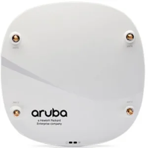 HP JW169A Aruba 210 Series AP-214 IEEE 802.11n/Ac 5GHz 1300Mbit/S 1xPort PoE+ 1000Base-T 3xExternal Dual-Band Antennas Wireless Access Point HPE Part Number: JW169A  - New