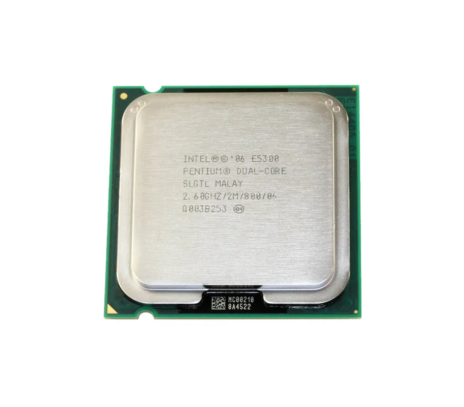 Dell K086M 2.60GHz 800MHz FSB 2MB L2 Cache Intel Pentium E5300 Dual Core Processor Dell Part Number: K086M - New