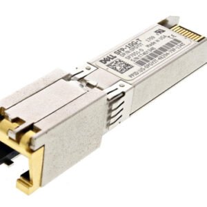 Dell KJ4F8 10Gb/S 10GBase-T Copper-Mode 30m RJ-45 Connector SFP+ Transceiver Module Dell Part Number: KJ4F8  - New