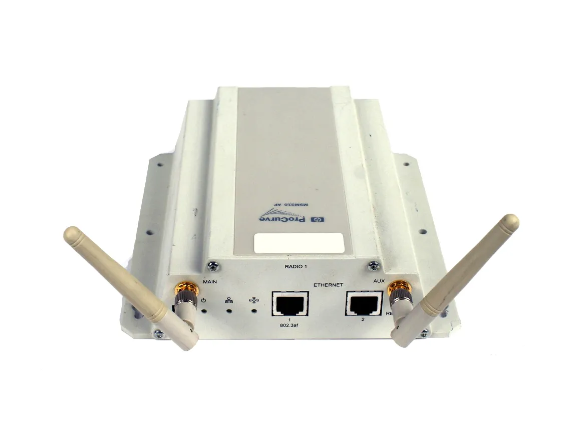 HP J9368-61101 ProCurve MSM320-R IEEE 802.11a/B/G 5GHz 54Mbit/S 1 X Port 10/100Base-TX 2 X External Antennas Wireless Access Point HP Part Number: J9368-61101 - New