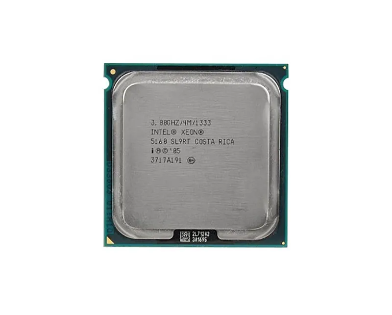 Dell MU161 3.00GHz 1333MHz FSB 4MB L2 Cache Socket LGA771 Intel Xeon 5160 Dual-Core (2 Core) Processor Dell Part Number: MU161 - New