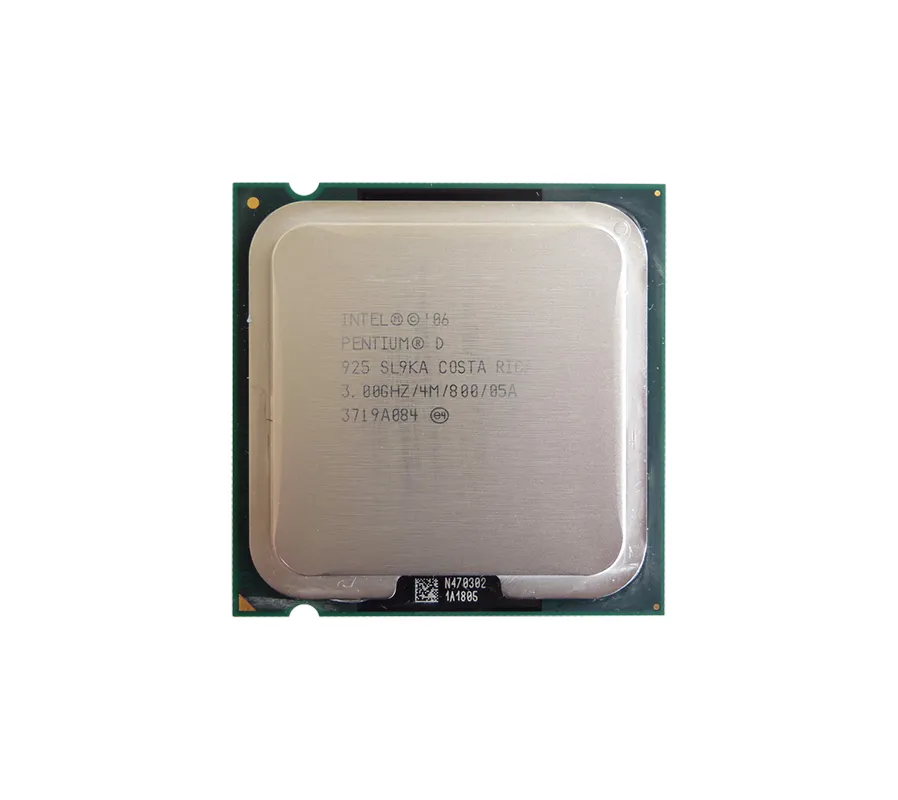 Dell PN309 3.00GHz 800MHz FSB 4MB L2 Cache Socket PLGA775 Intel Pentium D 925 Dual-Core (2 Core) Processor For PowerEdge 840/860/SC440 Server Dell Part Number: PN309 - New