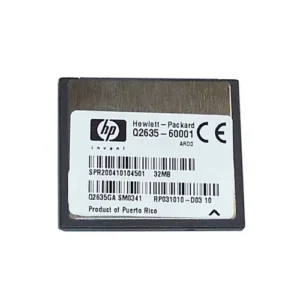 HP Q2635GA 32MB CompactFlash (CF) Memory Card For LaserJet 9050 Printer HP Part Number: Q2635GA  - New