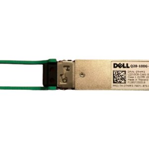 Dell Q28-100G-CWDM4 100Gb/S 100GBase-CWDM Single-Mode Fiber 1330nm 2km ALC Connector QSFP28 Transceiver Module Dell Part Number: Q28-100G-CWDM4 - New