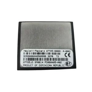 HP Q7725JD 32MB Compact Flash Firmware Memory For Color LaserJet 4700 Series Multifunction Printer HP Part Number: Q7725JD  - New