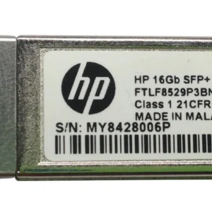 HP QW923AR 16Gb/S 16GBase-SW Multi-Mode Fibre 850nm 100m Fibre Channel Duplex LC Connector SFP+ Transceiver Module HP Part Number: QW923AR  - New