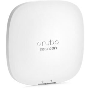 HP R3V48A Aruba 500H Series AP-505H IEEE 802.11ax 5GHz 1.5Gbit/S 1 X Port PoE++ 2.5GBase-T + 4 X Ports PoE+ GE 2 X Integrated Semi-Directional Antennas Wireless Access Point HPE Part Number: R3V48A  - New