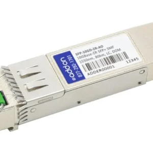 Gigatech MRV 10Gbps 10GBase-ZR Single-Mode Fibre 80km 1550nm Duplex LC Connector SFP+ Transceiver Module Gigatech Part Number: SFP-10GD-ZR  - New