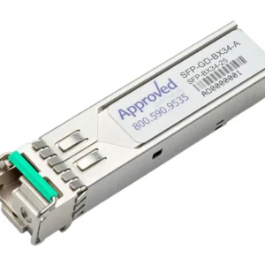 Gigatech MRV 1Gbps 1000Base-BX-U SFP 1310nmTX/1490nmRX 20km Transceiver Module Gigatech Part Number: SFP-GD-BX34  - New