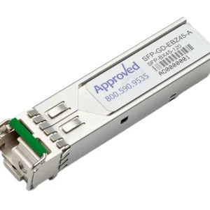 Gigatech MRV 1000Base BX-U 120km TX: 1490nm RX: 1570nm SFP Transceiver Module Gigatech Part Number: SFP-GD-EBZ45 - New