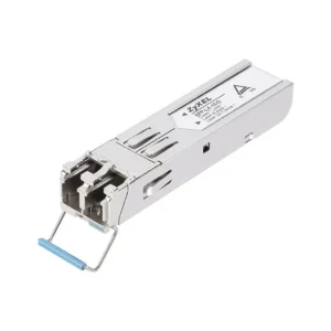 Zyxel 1Gbps 1000Base-LX Multi-Mode Fiber 10km 1310nm Duplex LC Connector SFP (Mini-GBIC) Transceiver Module ZyXEL Part Number: SFP-LX-10-D - New
