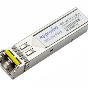 Gigatech MRV 100-2700Mbps 1000Base-IR Single-Mode Fibre 56km 1550nm LC Connector SFP Transceiver Module Gigatech Part Number: SFP-MR27D-IR2 - New
