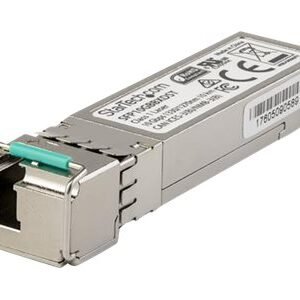 Startech SFP10GBX40US 10GBase-BX Gigabit Ethernet SMF 40km LC SFP+ Transceiver Module StarTech Part Number: SFP10GBX40US  - New