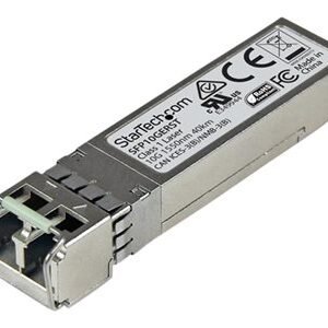 StarTech SFP10GERST 10Gb/S 10GBase-ER Single-Mode Fibre 1550nm 40km Duplex LC SFP+ Transceiver Module StarTech Part Number: SFP10GERST  - New
