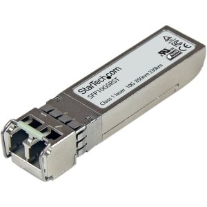 StarTech SFP10GSRST 10Gb/S 10GBase-SR 850nm 300m SFP+ Fibre Transceiver Module StarTech Part Number: SFP10GSRST  - New