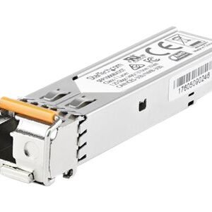 StarTech SFP1GBX10UES 1Gb/S 1000Base-BX10 Single-Mode Fibre 1310nm 10km LC Connector SFP Transceiver Module StarTech Part Number: SFP1GBX10UES  - New