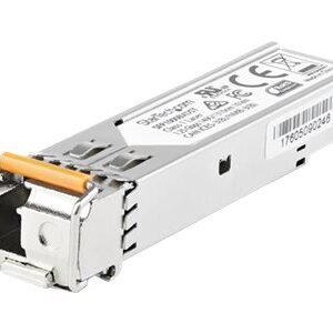 StarTech SFP1GBX40UES 1Gb/S 1000Base-BX-U Multi-Mode Fibre 850nm 500m SFP GBIC Transceiver Module StarTech Part Number: SFP1GBX40UES  - New