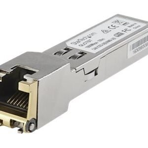 StarTech SFP1GTEMCST 1Gb/S 1000Base-T 100m RJ-45 Connector SFP(Mini-GBIC) Transceiver Module StarTech Part Number: SFP1GTEMCST  - New
