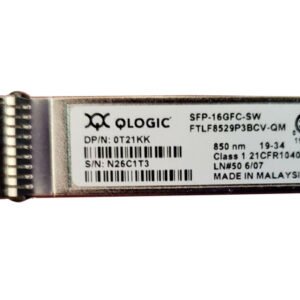 Qlogic T21KK 16Gb/S 850nm SFP+ Transceiver Module Dell Part Number: T21KK  - New