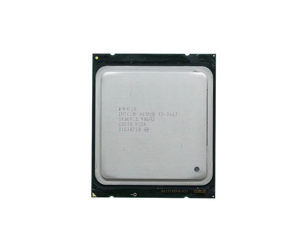 Dell T98DF 2.90GHz 8.00GT/S QPI 15MB L3 Cache Socket FCLGA2011 Intel Xeon E5-2667 Hexa-Core (6 Core) Processor For PowerEdge R620 Dell Part Number: T98DF - New
