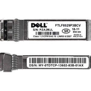 Dell TDTCP 16Gb/S 16GBase-SW Multi-Mode Fibre 850nm 100m Duplex LC Connector SFP+ Network Transceiver Dell Part Number: TDTCP  - New