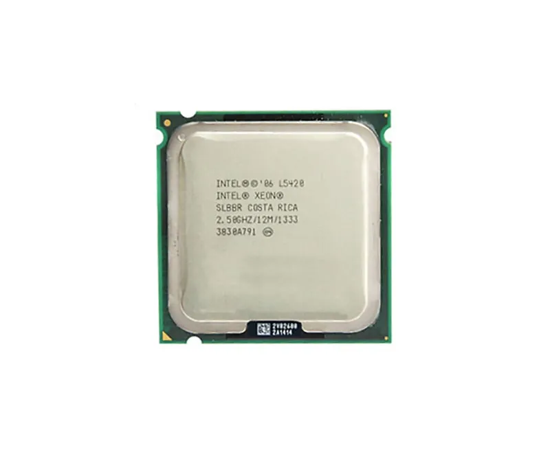 Dell TR883 2.50GHz 1333MHz FSB 12MB L2 Cache Socket LGA771 Intel Xeon L5420 Quad-Core (4 Core) Processor For Precision Workstation Dell Part Number: TR883 - New