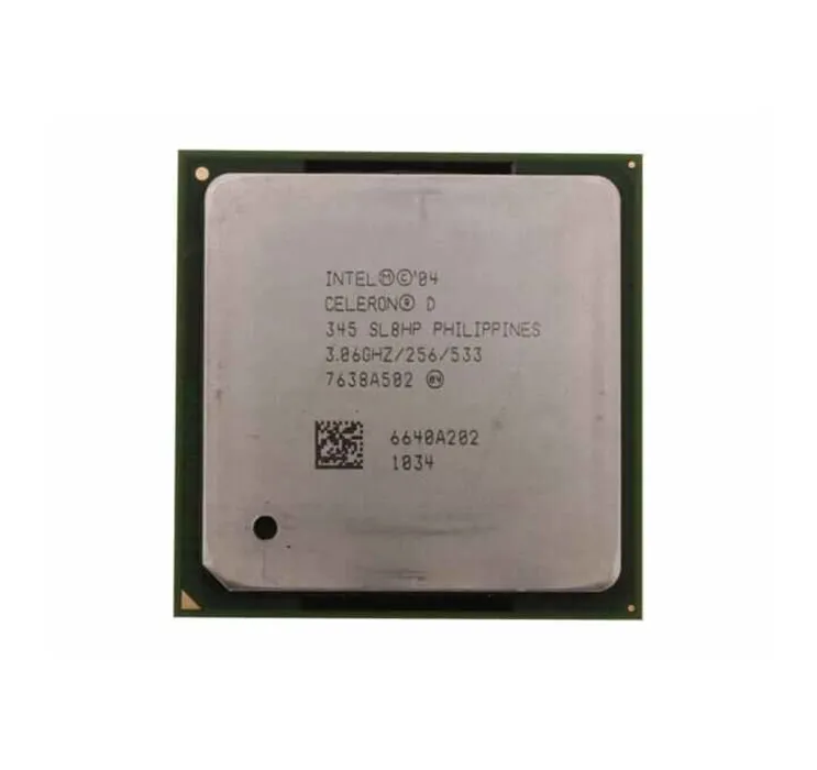 Dell U345J 3.06GHz 533MHz FSB 256KB L2 Cache Intel Celeron D 345J Processor Dell Part Number: U345J - New