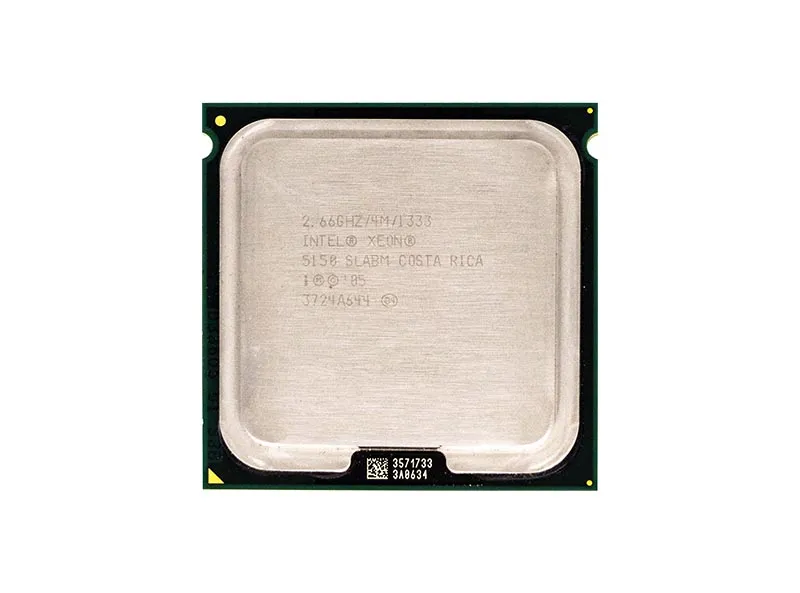 Dell UJ821 2.66GHz 1333MHz FSB 4MB L2 Cache Socket LGA771 Intel Xeon 5150 Dual-Core (2 Core) Processor Dell Part Number: UJ821 - New