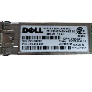 Dell WKX2T 32GBase-SW MMF SFP+ Transceiver Module Dell Part Number: WKX2T  - New