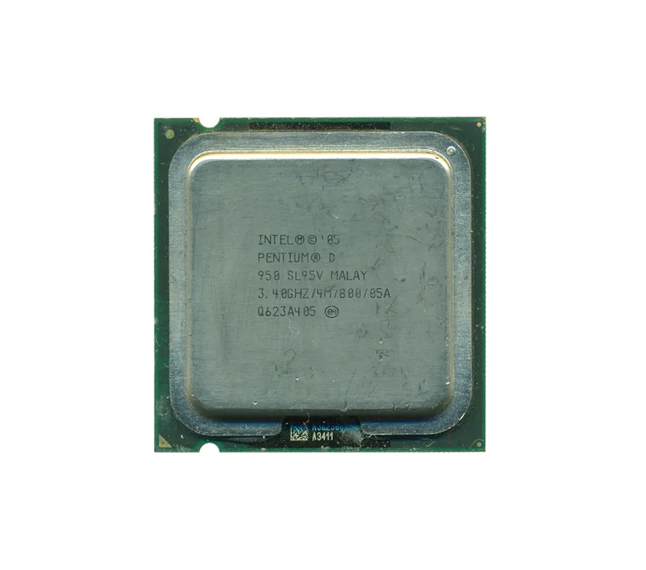 Dell WM348 3.40GHz 800MHz FSB 4MB L2 Cache Intel Pentium D Dual Core 950 Processor Dell Part Number: WM348 - New