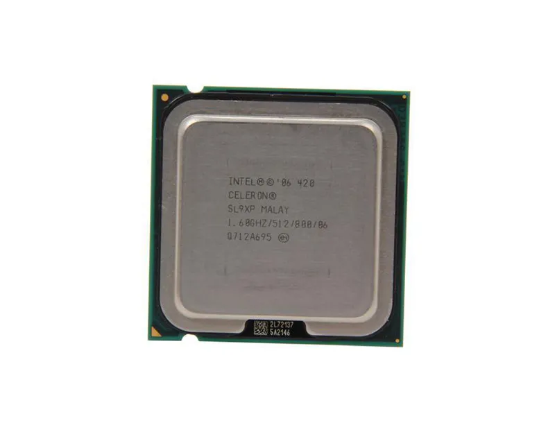 Dell XT485 1.6GHz 800MHz FSB 512KB L2 Cache Socket LGA775 Intel Celeron 420 Single-Core (1 Core) Processor Dell Part Number: XT485 - New