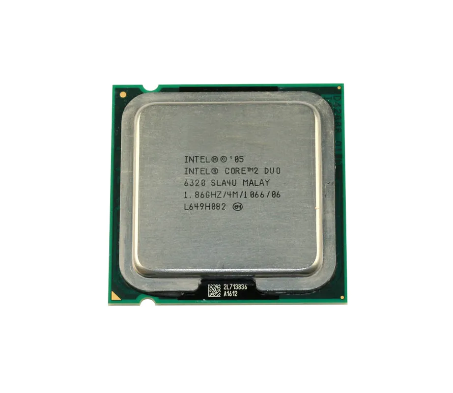 Dell YN953 1.86GHz 1066MHz FSB 4MB L2 Cache Socket PLGA775 Intel Core 2 Duo E6320 Dual-Core (2 Core) Processor Dell Part Number: YN953 - New